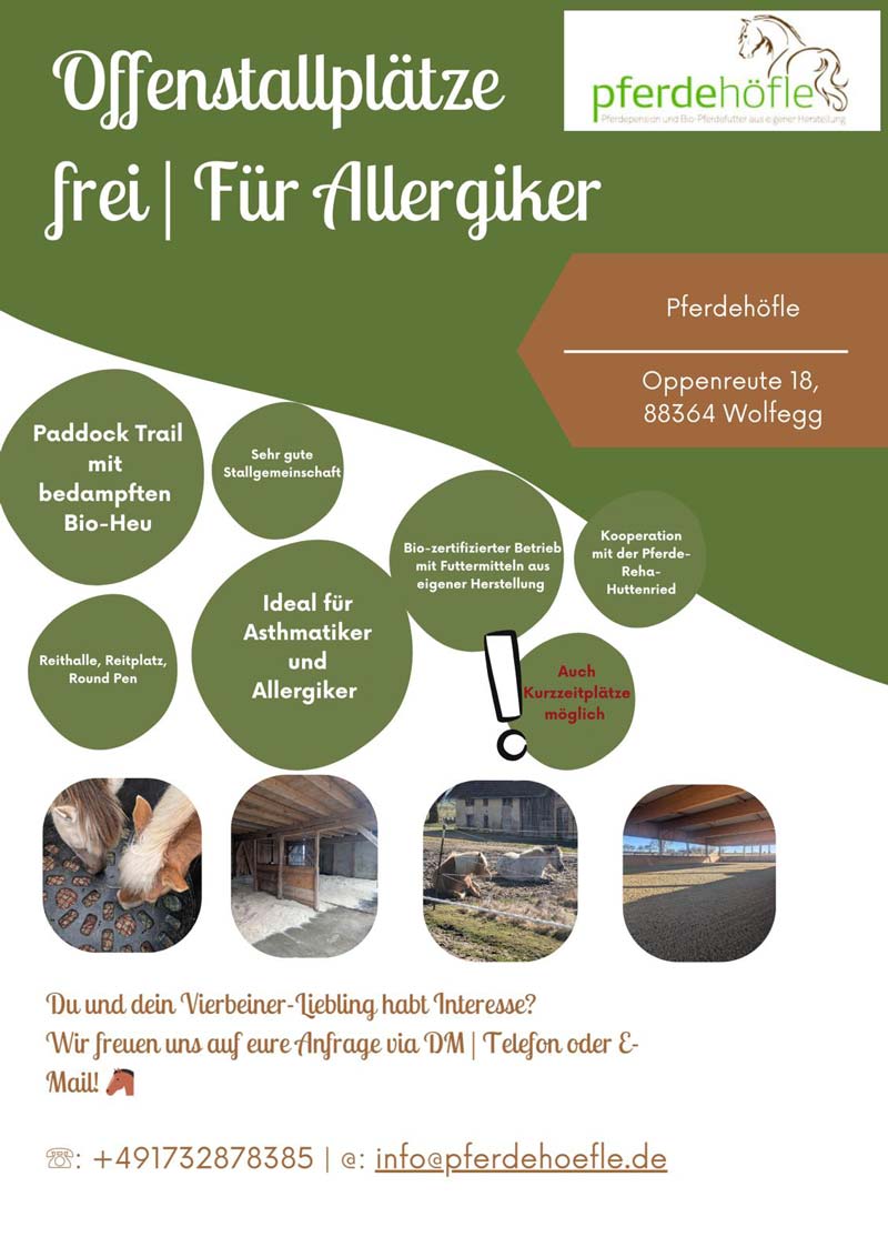 Flyer Offenstellplätze